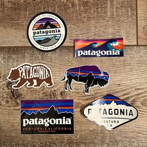 Patagonia Stickers *Lot of 6*